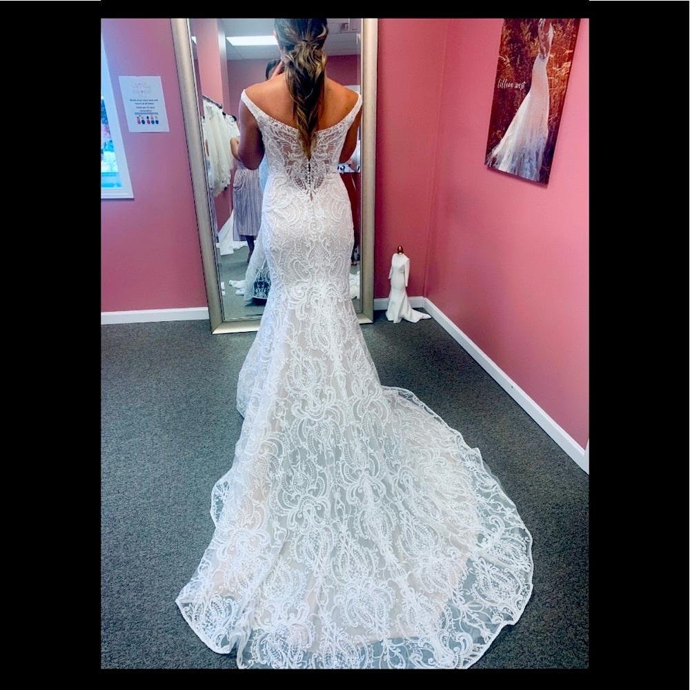 NWT Maggie Sottero BEADED MERMAID WEDDING Gown